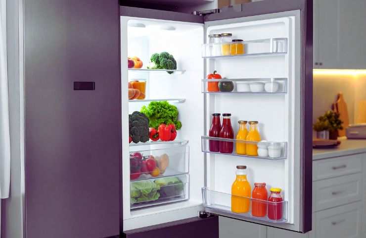frigo aperto