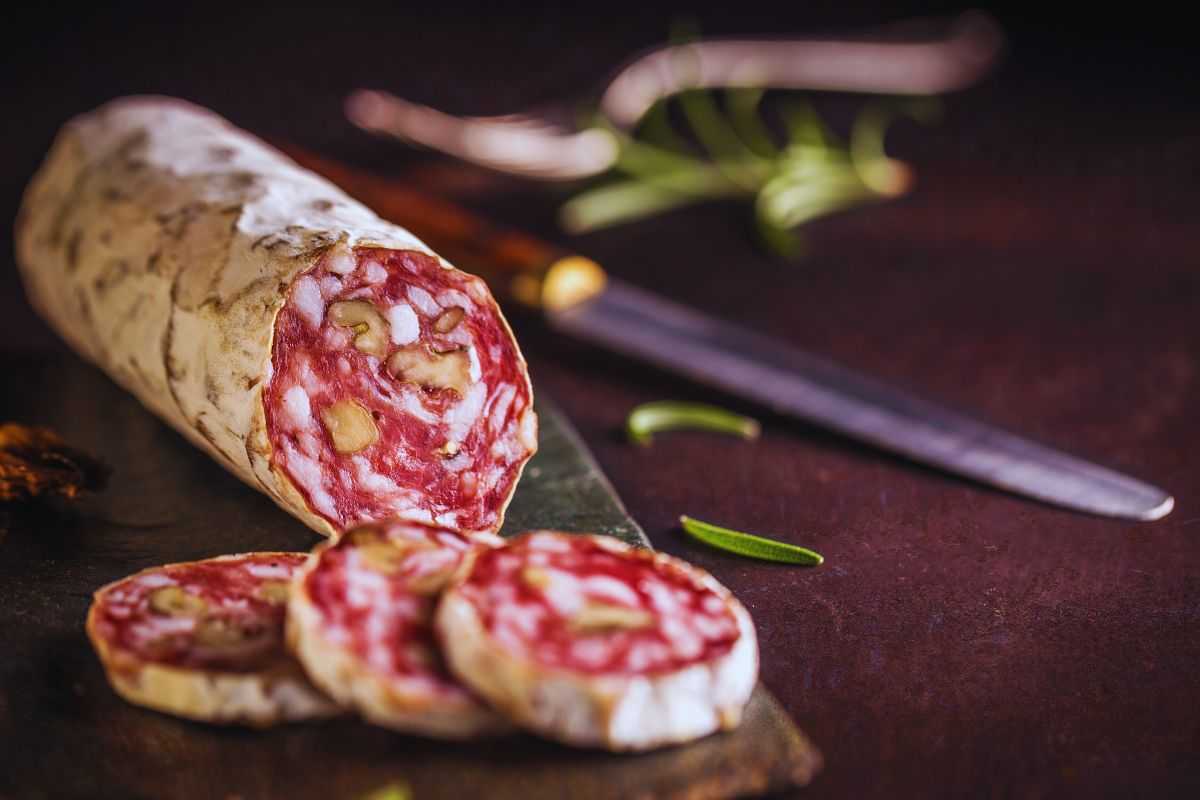 fettine salame tagliate