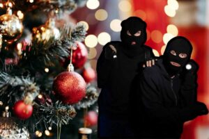 Albero di Natale, decorazione, ladri