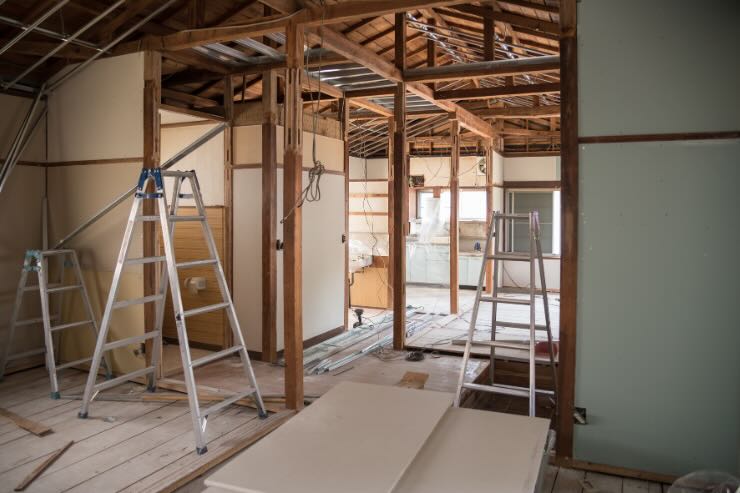 casa in ristrutturazione 