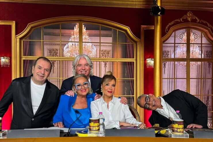 Giuria Ballando con le Stelle 