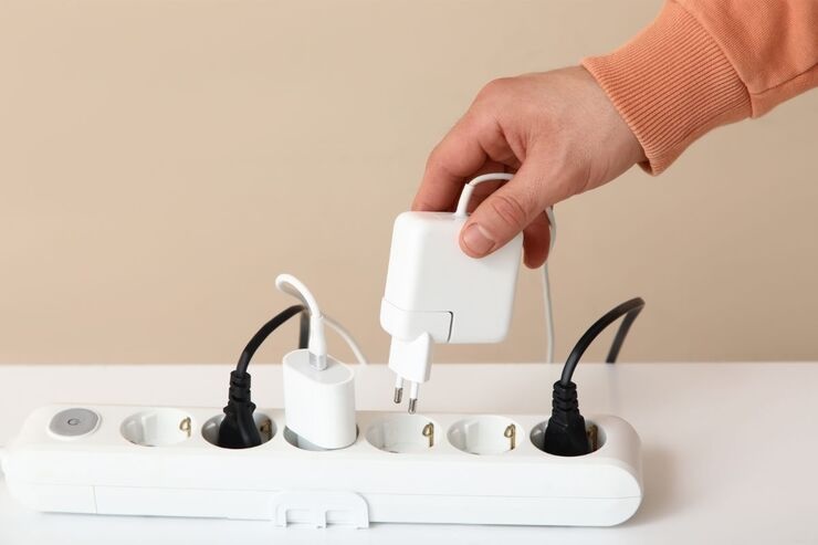 Staccare presa da ciabatta