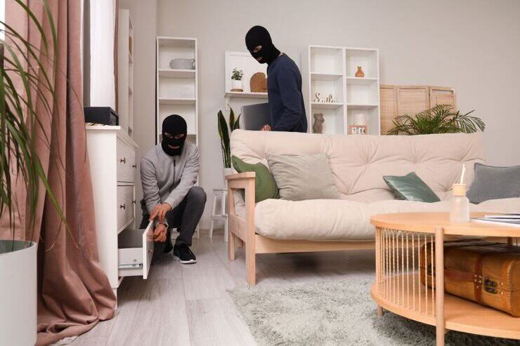 Ladri in casa di giorno