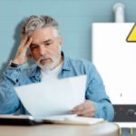 persona disperata per multa caldaia