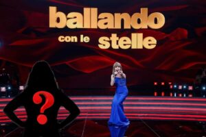 Ballando con le stelle, Milly Carlucci, sagoma nera donna con punto di domanda