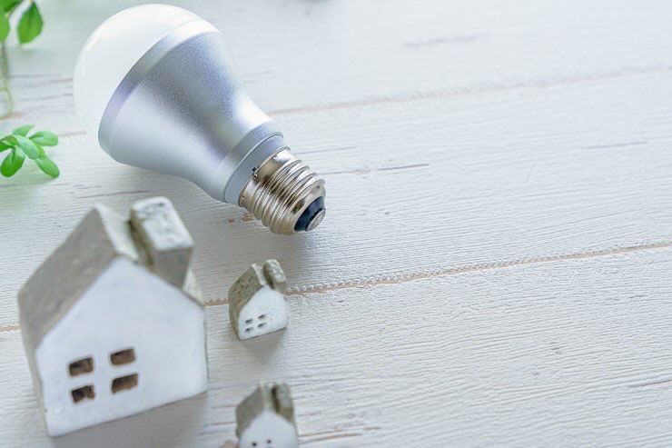 lampadina, casa