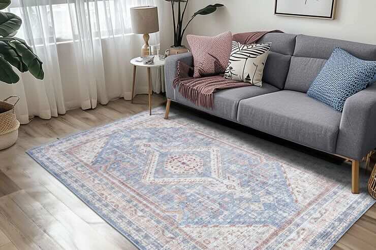 Tappeto davanti divano